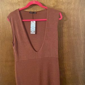 BooHoo midi dress